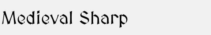 Medieval Sharp